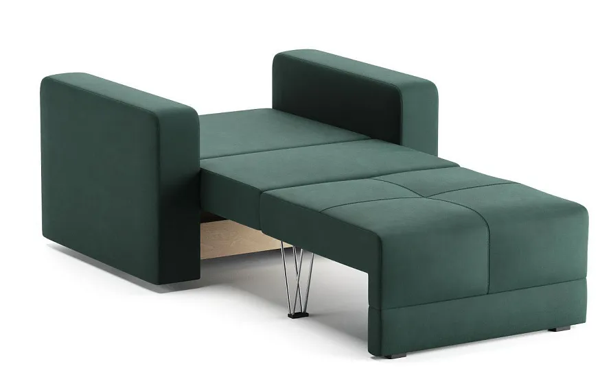 Кресло-кровать Баден Leonardo 11 тёмно-зелёный - 6