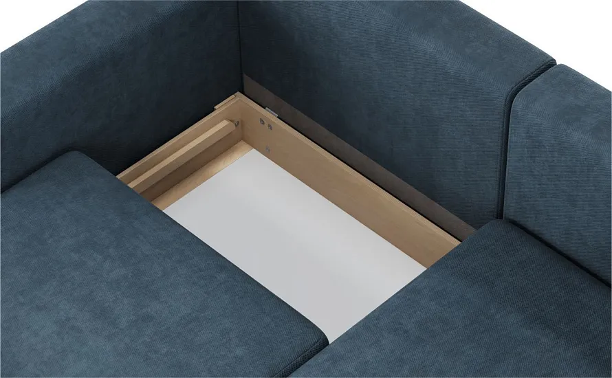 Диван угловой Ларсон 3М Nordic 78 сапфир - 7